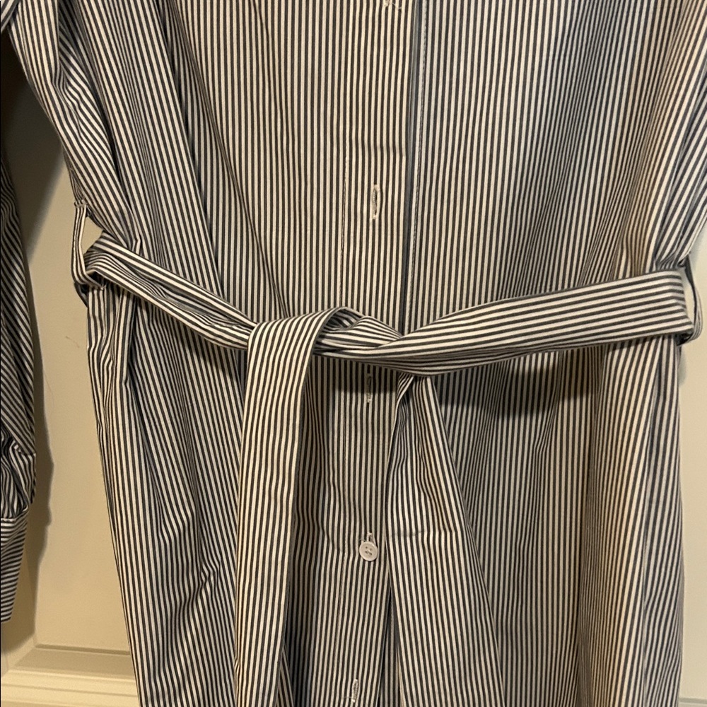 Classic Long Sleeve Striped Dress - Picture 5 of 6